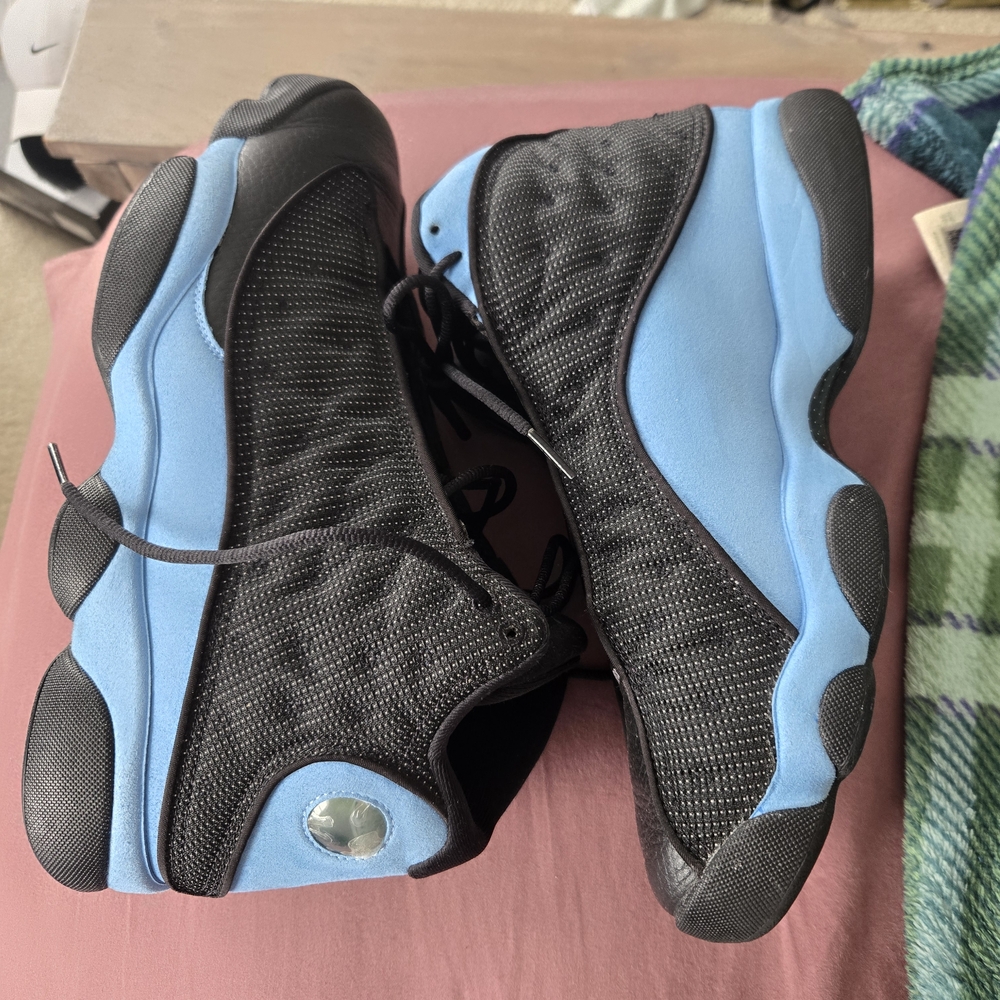 COPY - Jordan Black and Blue Athletic Shoes